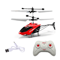 Miniatyrbild 2 av 5: Mini Fjärrkontroll RC Helikoptrar Drönarleksaker Induktionssvävande Säker Falltålig red-with RC