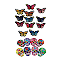 Miniatyrbild 1 av 5: Broderad patch dekorativ patch sy patch