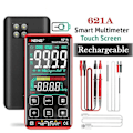 Miniatyrbild 2 av 5: Smart Digital Multimeter Pekskärm Multimetro Testare transistor
