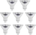 [RM]MR11 12V 20W GU4 Halogenlampor, Varmvit 2700K, Dimbar Spotlight 8-pack[JSR]