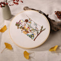 Miniatyrbild 5 av 5: Stämplat Broderikit för Nybörjare Färgglatt Livsmönster DIY Heminredning 2