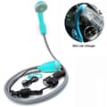 Bärbara duschar Campingdusch, campingdusch med dränkbar pump Blue