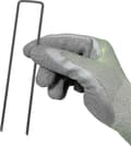 Miniatyrbild 2 av 4: [RM] 100-pack markankare, galvaniserade U-formade markankare för trädgård, ull, W
