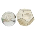 Miniatyrbild 4 av 5: Geometrisk Bordskalender DIY Kit Hemmakontor Ornament Rustik Khaki 2
