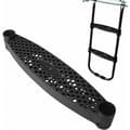 [RM] Trampoline Ladder, Non-Slip Steps for Climbing - Trampoline Replacement Accessories, Easy to Assemble, Sturdy and Safe for Kids