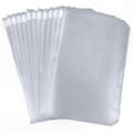 24 st A6-pärmfickor, 6-håls blixtlåsfickor för 6-ringspärmar och lösblad translucent