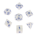Miniatyrbild 5 av 5: 7 / Set med polyedriska tärningar i plast för Du0026D Dungeons And Dragons Spel Leksak Stil 7