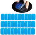 [RM] 60-pack Ems Gel Pads, Gel Pads for Ems Trainer Abdominal Trainer Electrical Muscle Stimulation, Abs Trainer Replacement Gel Sheets Replacement Pad, E