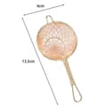 Miniatyrbillede 5 af 5: Kobber te-si Håndlavet te-infuser Letvægts Robust net-tefilter Dobbeltlags te-afløb til stue studieværelse VBP A