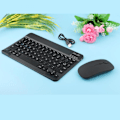 Miniatyrbild 3 av 5: X5 Universellt Uppladdningsbart Bluetooth Franskt Tangentbord och Mus för Skrivbord Hållbart för Långvarig Användning