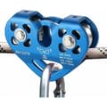 [RM]30kN Cableway Pulley Tandem Climbing Double Tandem Speed ????Double Zipline Trolley with Cable Carabiner