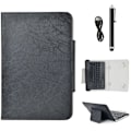 Miniatyrbild 3 av 5: 3-i-1 Universellt Bluetooth-tangentbord för 9-10 tums Tablet PC, Svart