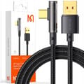 Miniatyrbillede 1 af 10: MCDODO ANGLE USB-C KABEL HURTIGOPLADNING TIL SAMSUNG USB TYPE C 6A 100W 2M