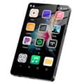 WiFi MP3-afspiller Bluetooth 5.0 MP5-afspiller 4.0 tommer fuld touchskærm Android Smart System MP4-musikafspiller Black