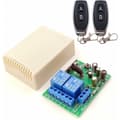 [RM]DieseRC Wireless Remote Control Switch 433 MHz, 2-Channel AC 220V, with Relay Receiver and 2 Remote Controls for Garage Doors, Rolling Shutters - Perfect