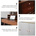 Miniatyrbillede 3 af 5: [RM]Træskab Trækknop Håndtag til Skuffebrug 10 Stk Beige Materiale