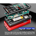 Miniatyrbild 5 av 5: Smart Digital Multimeter Pekskärm Multimetro Testare transistor