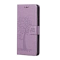Miniatyrbillede 6 af 6: iPhone 13 - Owl Tree Læder Cover - Lilla 60