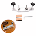 Miniatyrbild 5 av 5: Gitarrbyggarverktyg Lönngitarrstallklämma 1 Set Gitarrfixturklämma Gitarrstall Reparationsverktyg Ersättningsverktyg, Trä, Aluminiumlegering