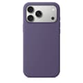 Miniatyrbild 1 av 4: Liquid Silicone Case for iPhone, Skin-Friendly, Full Coverage, Solid Color, Shockproof Protective Case. With Logo Misty Purpl Misty Purple iPhone 17AIR
