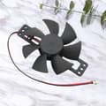 Miniatyrbillede 3 af 5: Sort DIY Miniventilator 18V Børsteløs Motor Samlesæt 3 Stk.