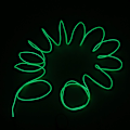 Miniatyrbild 3 av 5: Neon Självlysande LED Glow El Wire Slinga 3 Meter Grön
