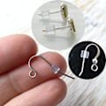 Miniatyrbillede 5 af 5: Silikone øreringe, 200 stk. bløde øreringe plugs, transparente øreringe