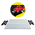 Miniatyrbild 3 av 5: Klar Universell Displayställ Bas Diskbänk Showcase För 1/24 Modellbilar