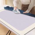 [RM]Table ironing mat, ironing mat with ironing glove, ironing pad for table, purple, 80 x 50 cm