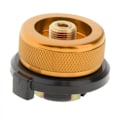 Miniatyrbild 1 av 5: Butan Gas Adapter För Campingkök Konvertera Bränslebehållare Till Lång Tank Grå