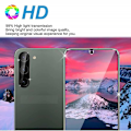 Pikkukuva 6 / 6: 2 KPL Yhteensopiva Samsung S23 Plus Karkaistu lasi 0,26 mm 2.5D 9H Transparent Transparent