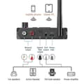 Miniatyrbillede 2 af 3: Bluetooth 5.3 Digital Display Modtager Stereo Audio Adapter til Bil, Hjem, TV C36 Model
