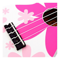 Miniatyrbild 3 av 5: irin 21 tum sopran ukulele liten gitarr för nybörjare present #3