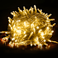 Miniatyrbillede 1 af 5: 24M 200 LED lyskæde, LED kæder med fjernbetjening, strømforsynet, vandtæt til indendørs/udendørs brug, perfekt til julebelysning
