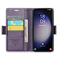 Miniatyrbillede 2 af 6: CASEME Galaxy S24 Etui RFID Slankt Læder Lilla 77