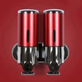 [RM]M-8009 Dubbelhuvud Manuell Tvåldispenser Dark Red