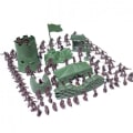 Miniatyrbild 2 av 5: 100 st Armé Stridsspel Soldat Set Militär Leksak Barn Vän Present