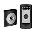 Miniatyrbild 3 av 5: Trådlös Intercom Dörrklocka Tvåvägssamtal Interfon Svart A
