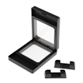 Miniatyrbild 5 av 5: 3D Flytande Ram Skuggbox Fotoram Smyckesdisplay Skydd G