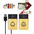 Miniatyrbild 1 av 4: Trådlös WiFi Dörrklocka 2-Vägs Samtal Smart Dörrklocka Intercom Guld
