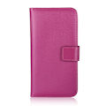 Miniatyrbillede 2 af 3: OnePlus Nord N100 - Ægte Læder Wallet Case - Pink Pink Rosa