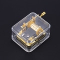 Miniatyrbild 3 av 5: Spel Handvev Musikdosa Mekanism - Memory Guld