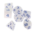 Miniatyrbild 2 av 5: 7 / Set med polyedriska tärningar i plast för Du0026D Dungeons And Dragons Spel Leksak Stil 7