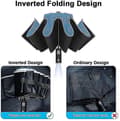 [RM]Foldable Umbrella with LED Inverted Umbrella
