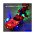 Miniatyrbild 3 av 5: Spiderman Elektrisk Skateboard 360° Rotation Musik Med Ljus Barnleksaker Julklapp