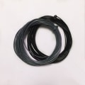Miniatyrbild 3 av 5: String Findings Vaxad Nylonsnöre Smyckestillbehör 2mm 10m Svart