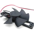 Miniatyrbillede 2 af 5: Sort DIY Miniventilator 18V Børsteløs Motor Samlesæt 3 Stk.