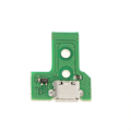 Miniatyrbild 5 av 5: 12-pins kretskort med USB Micro-B-plats Ersättningsadapter för PS4 3:e generationen