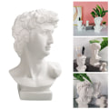 Miniatyrbild 4 av 5: David Huvud Växtkruka Blomvas Dekorativ Byst Staty Planter 6CM