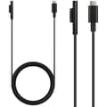 USB-C-laddningskabel, Surface Connect till en USB-C-laddningskabel för Microsoft Surface Pro X-7-6-5-4-3, Surface Laptop